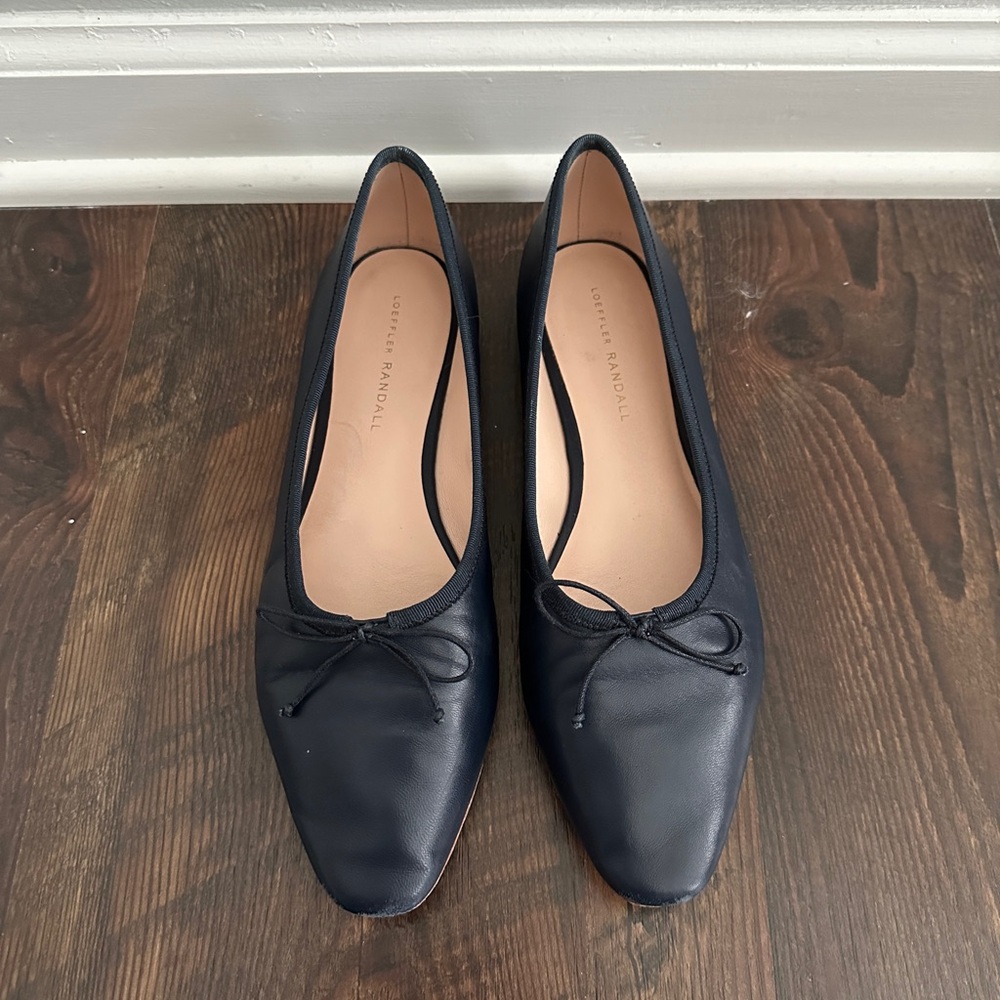 Loeffler Randall Georgie Ballet Flats in Navy
